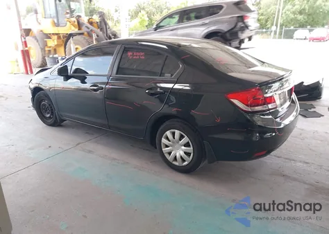 2014 Honda Civic Lx из США, поврежденный, VIN 19XFB2F54EE012153